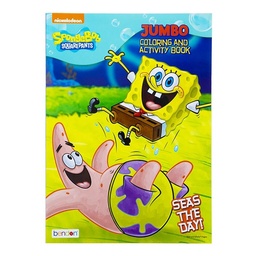 [46647] SpongeBob 80pg Coloring Book