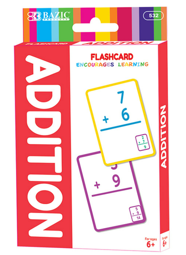 [532] Addition Flash Cards (36/Pack)
