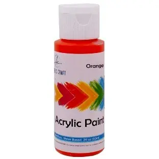 [CPR-011] Acrylic Paint Orange, 2 oz.