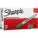 [SAN-30004] Sharpie Fine Point Permanent Marker, Green, Dozen