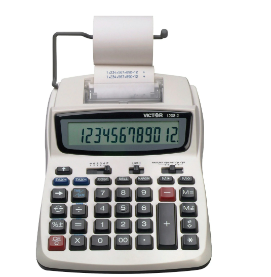 Victor Technology 1208-2 Business Calculator