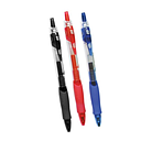 [B0104B] Q2 Rectractable Gel Pen, 0.7mm, Red, Dozen