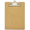 [T0201A] Clipboard Standard Wood Letter Size