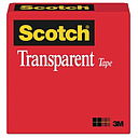 [MMM-600-1/2-2592] Transparent Tape 600 1/2" x 2592", 3" Core, Transparent (70005228385)