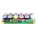 [66-5618] Tempera Colores Surtidos, 12/Pk