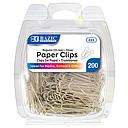 [223] No.1 Regular (33mm) Silver Paper Clips, 200/Pack