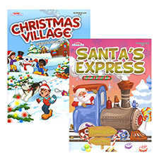 KAPPA Christmas Coloring & Activity Book