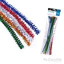 [C111003] Varillas de chenille metalizado (25 unidades)