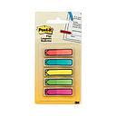 [MMM-684ARR2] Post-it Arrow Flags in On-the-Go Dispenser - Bright Colors - Orange, Pink, Green, Blue, Yellow, Aqua, 80 / Pack