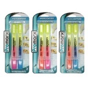 [HS21-MZZB02-48] Promarx Dual Tip Highlighter Chisel 2ct