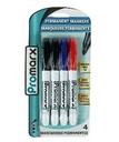 [PE06-APFB04-48] Promarx Permanent Marker FP 4ct Asst