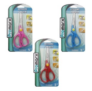 Promarx Scissors 5 in 3 Asst