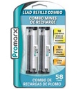 [DA13-DB7B58-48] Promarx Lead Refill 0.7MM #2HB & Eraser