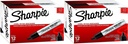 [SAN-15001A] Sharpie King Size Black/ 12 pack