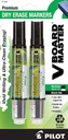 [PIL14258] 2 PACK • MEDIUM CHISEL TIP Dry erase marker BLK