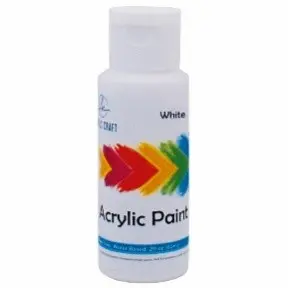 Acrylic Paint White, 2 oz.