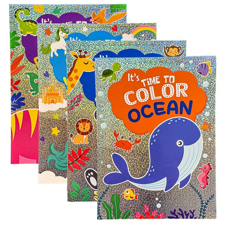 It's Time To Color Coloring Book