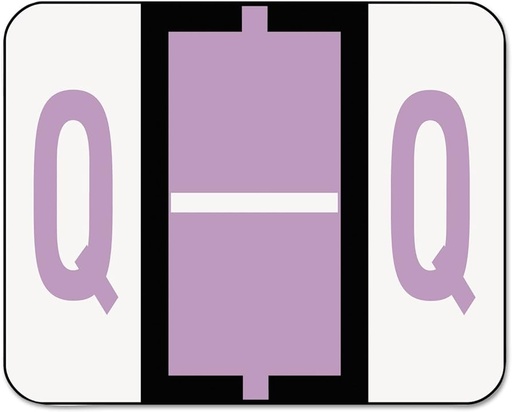 [ESS-18617] End Tab Labels, Letter Q, 500/Roll