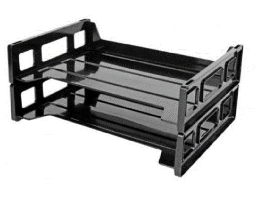 [O0401] Organizer Paper Tray, Letter Size, Black Color