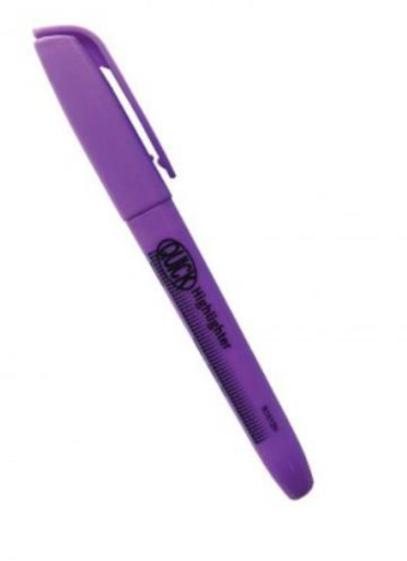 [R1512N] Highlighter, Fluorescent Purple Ink, Dozen