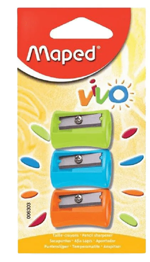 [006303] Pencil Sharpener Vivo 3/Pk