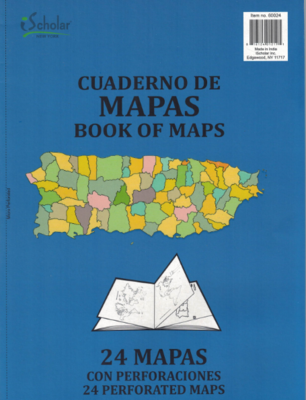 [12191] Cuaderno de Mapa x 24 sheets