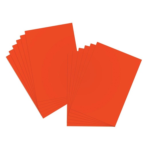 [5016] Red Poster Board, 22" x 28", 25/Pk