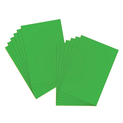 [5017] Green Poster Board, 22" x 28", 25/Pk