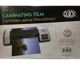 [P0219D] Laminating Pouch Film Letter, 292mm x 445mm x 125mic, 11 1/2" x 17 1/2" x 3mil, (50 Pcs P/Pck)
