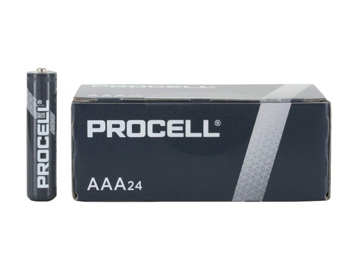[DUR-PC2400BKD] Procell Alkaline AAA Batteries, 24/Box