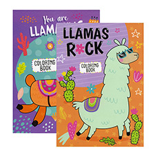 [70719] Llamas Coloring Book