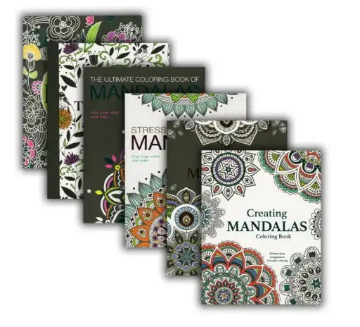 [18834] MANDALAS Adult Coloring Books