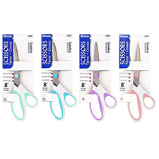 [4442] 8" Soft Grip Multipurpose Stainless Steel Scissors