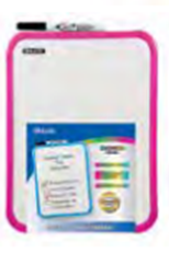 [6015] Dazzle 8.5" x 11" Dry Erase Board w/Marker