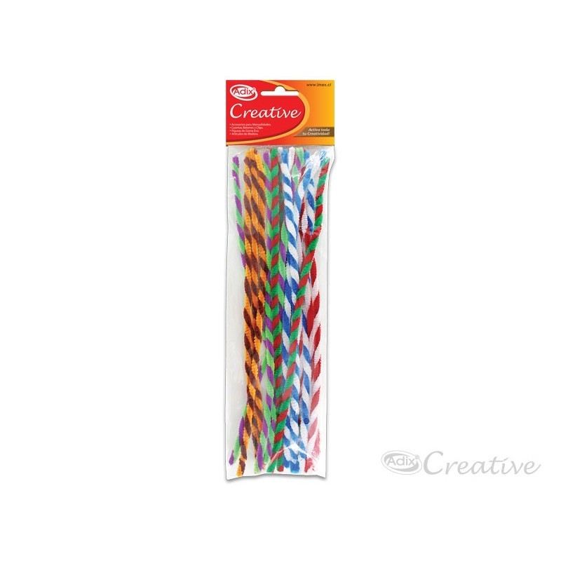 [C111004] Varillas de chenille twist (15 unidades)