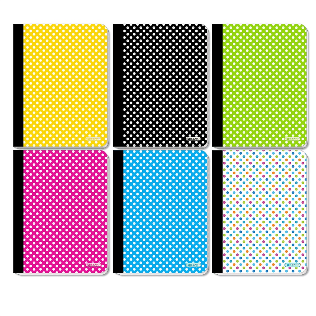 [5492] Polka Dot Composition Book