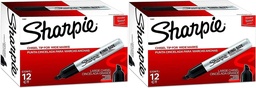 [SAN-15001A] Sharpie King Size Black/ 12 pack