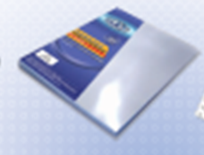 [H0107A] Clear View Presentation Binding System Cover, 11 x 8-1/2, Clear, 100/Box