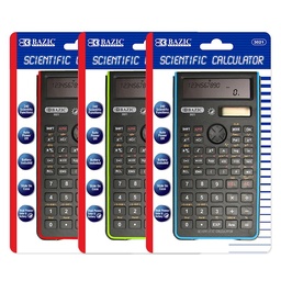 [3021] 240 Function Fancy color Scientific Calculator w/ Slide-On Case