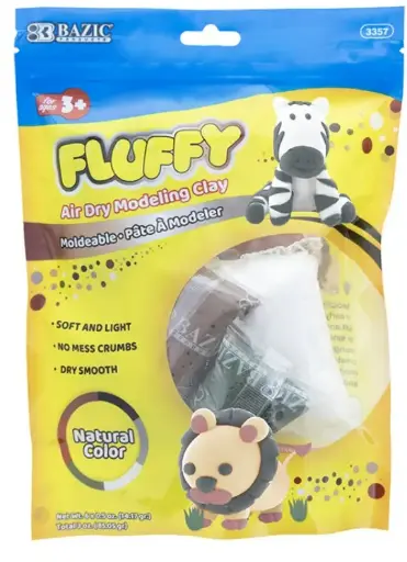 [3357] 0.5 oz 6 Natural/Earth Color Air Dry Modeling Clay