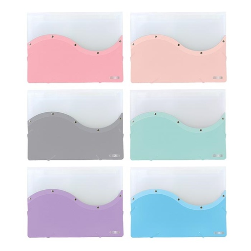 [3180] Two Tone Letter Size Document Case