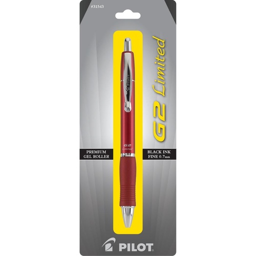 [PIL31543] G2 Limited 1 pack fine point - Black Ink