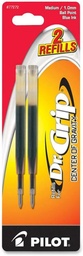 [PIL77272] Dr. Grip Center Gravity, Refill, Medium PK/2 Blu