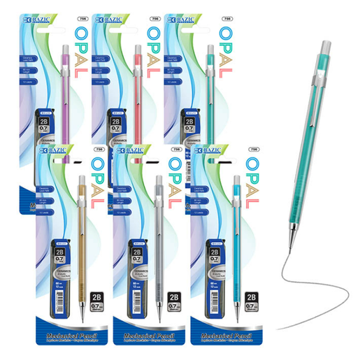 [756] Opal 0.7 mm Mechanical Pencil w/ Ceramics High-Quality Lead