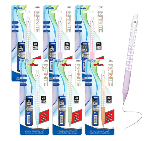 [754] Infinite Alora 0.7 mm Auto Lead Advance Mechanical Pencil w/ Ceramics High-Quality lead