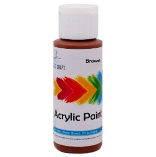 [CPR-012] Acrylic Paint Brown, 2 oz.