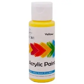 [CPR-003] Acrylic Paint Yellow, 2 oz.