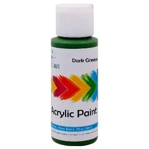 [CPR-010] Acrylic Paint Dark Green, 2 oz.