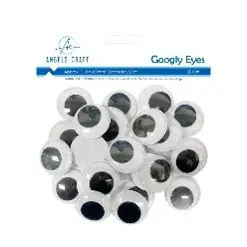 [EE-008] 25 ct.Googly Eyes, Size: 1.18"