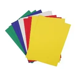 [EP-001] 10 ct. EVA Foam Sheet, Asst. Primary Colors, Size: 5.5"x8.5" 